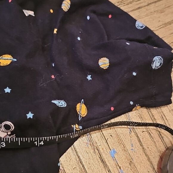 Black Space Adventure Tee Size 8 Eighty Eight - Picture 4 of 7
